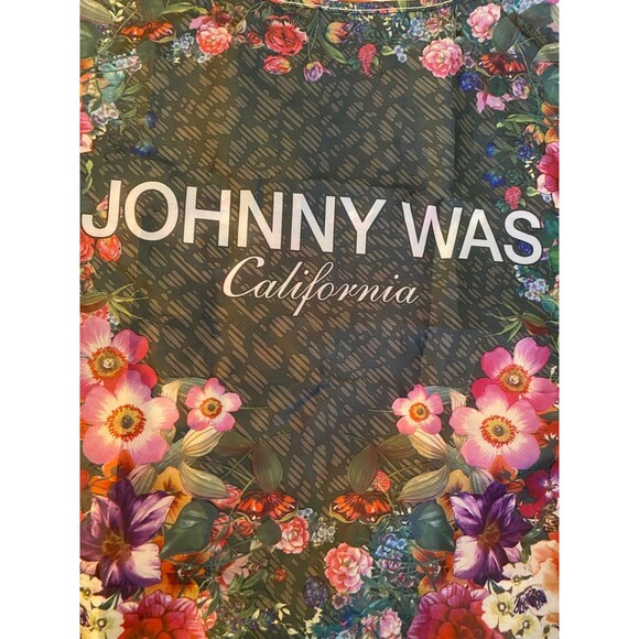 Johnny Was California spring 2023 floral tote bag - Picture 2 of 7